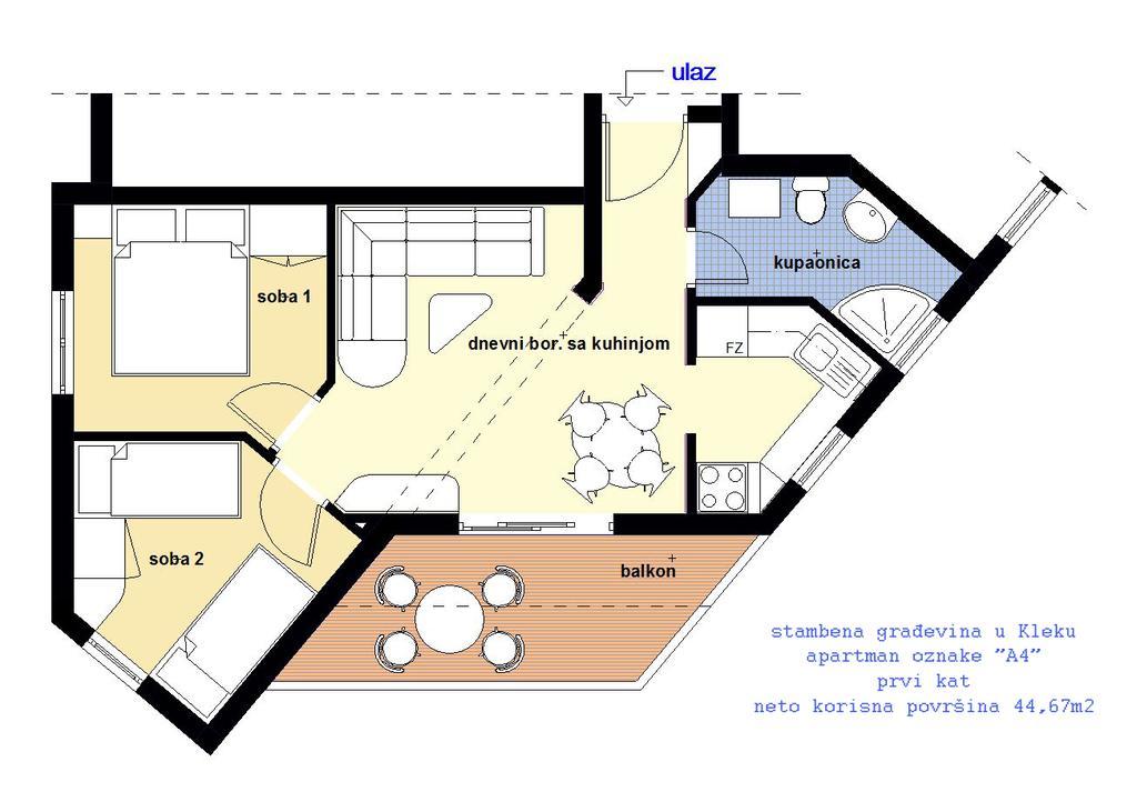 Apartment Iva Klek Exterior photo